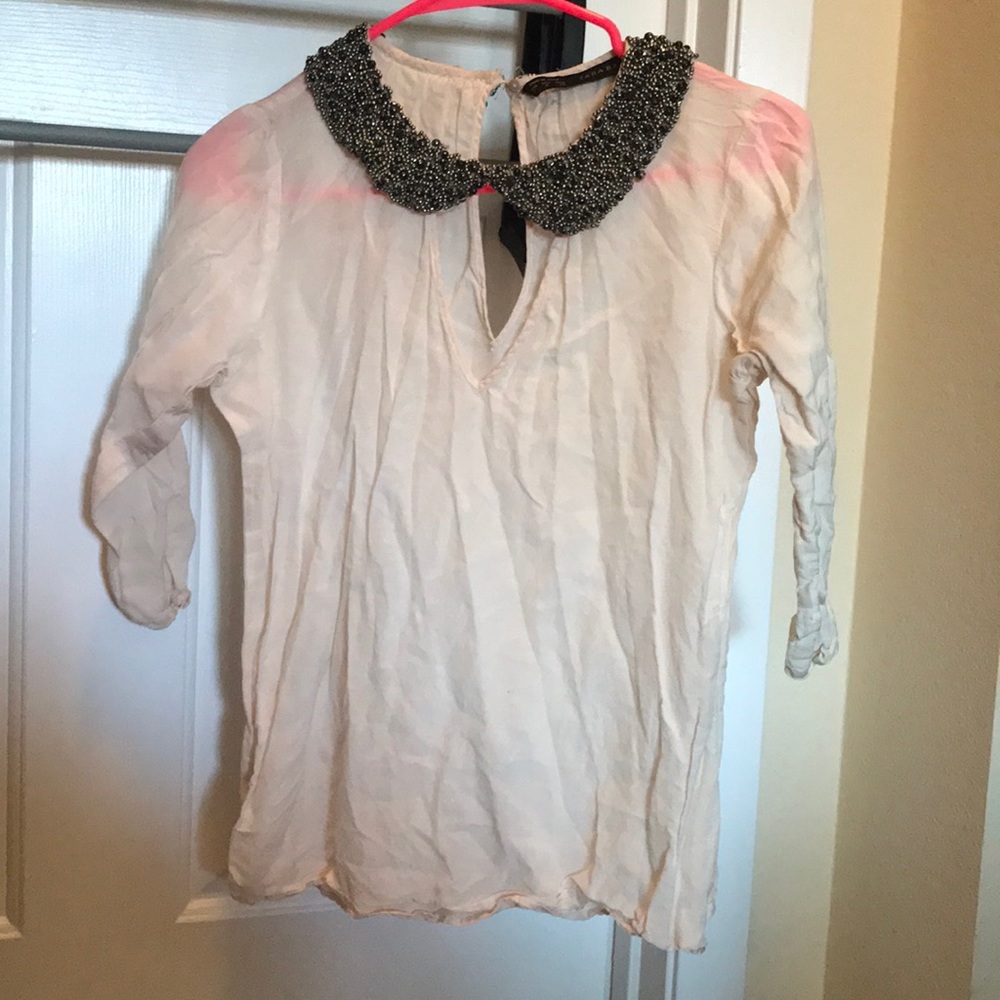 Beaded Long-sleeve